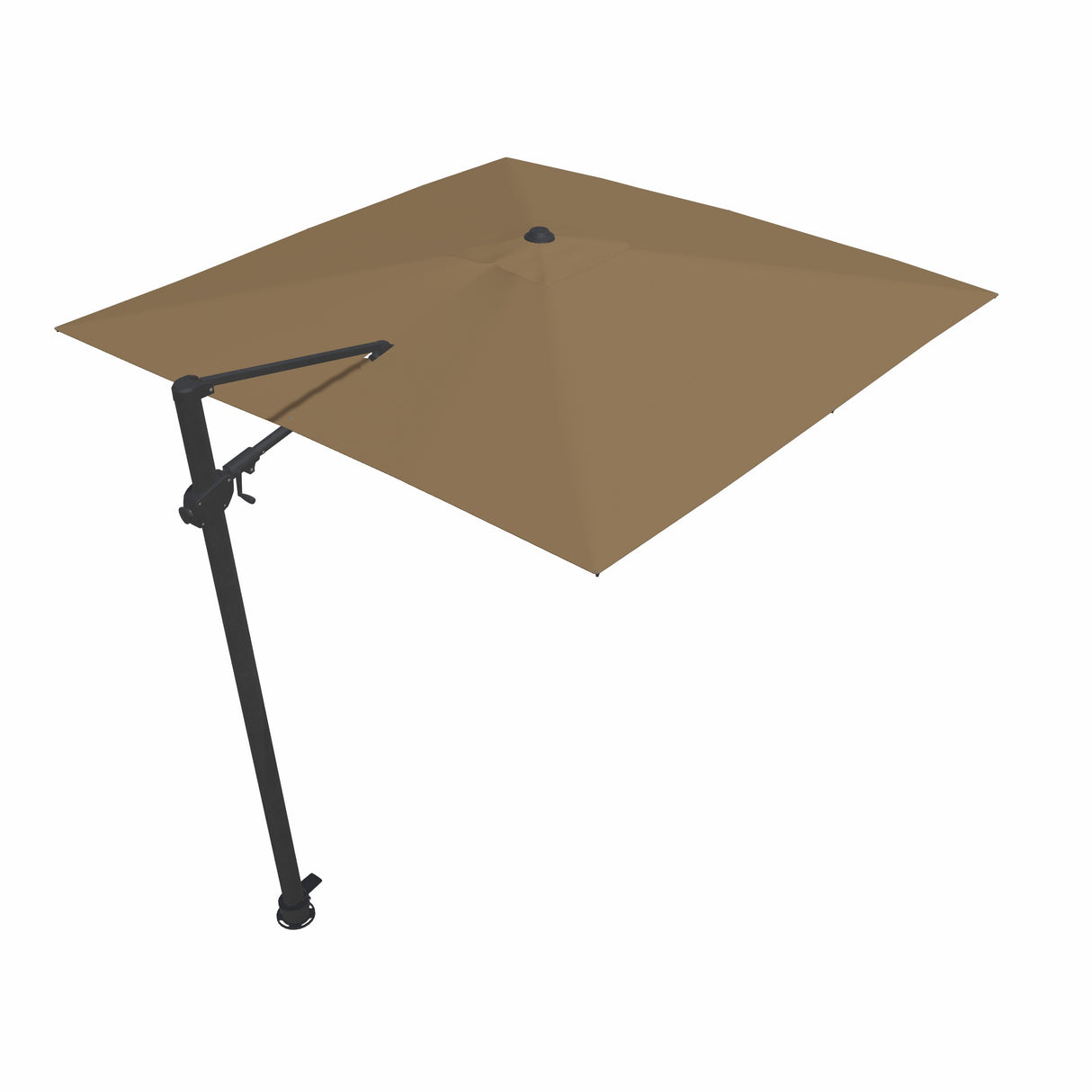Parasol Cantilever Treasure Garden AG25T 10’ Carré Sand | Parasol Déporté 360° avec Inclinaison