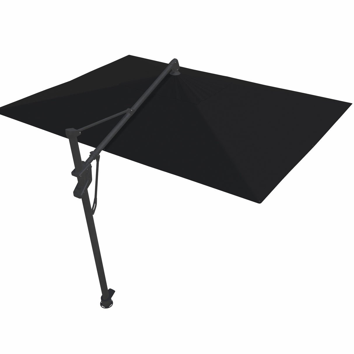 Parasol Cantilever Treasure Garden AKZ Plus 10’ x 13’ Rectangulaire Black | Parasol Déporté Haut de Gamme