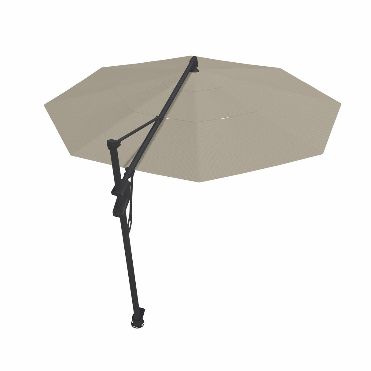 Parasol Cantilever Treasure Garden Starlux AKZ Plus 13’ Octogonal Beacon Ash | Parasol Déporté avec Lumières Intégrées