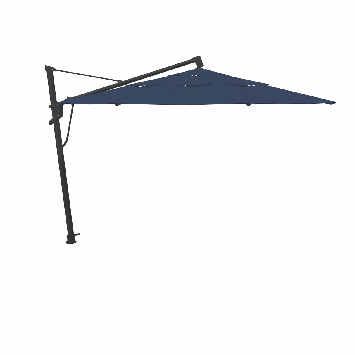 Parasol Cantilever Treasure Garden Starlux AKZ Plus 13’ Octogonal Latitude Navy | Parasol Déporté avec Lumières Intégrées
