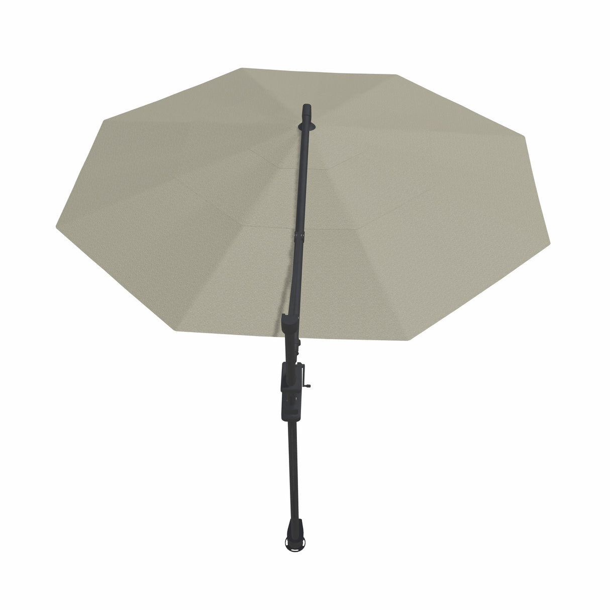 Parasol Cantilever Treasure Garden Starlux AKZ Plus 13’ Octogonal Silver Linen | Parasol Déporté avec Lumières Intégrées