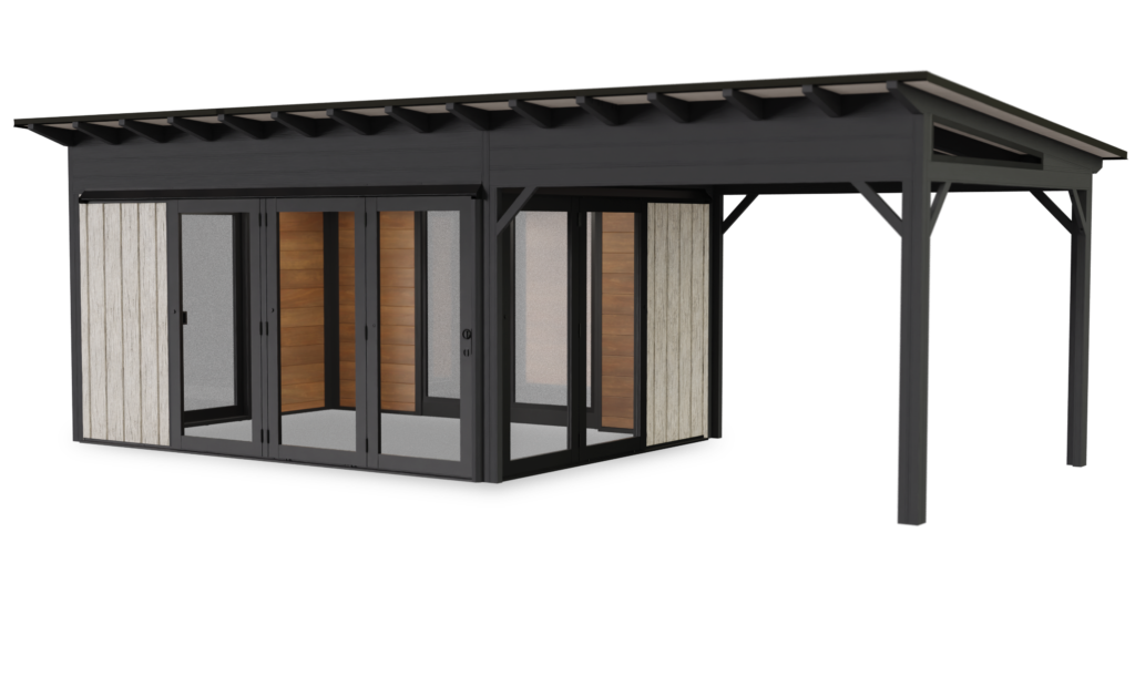 Gazébo Visscher Baker 11 x 14 Avec Véranda