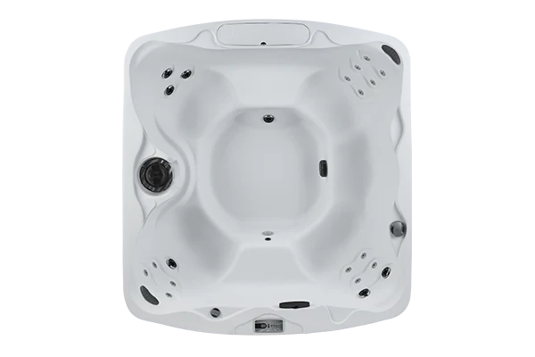 Spa 7 Places Freeflow Monterey Premier – Coque Arctic White & Cabinet Charcoal