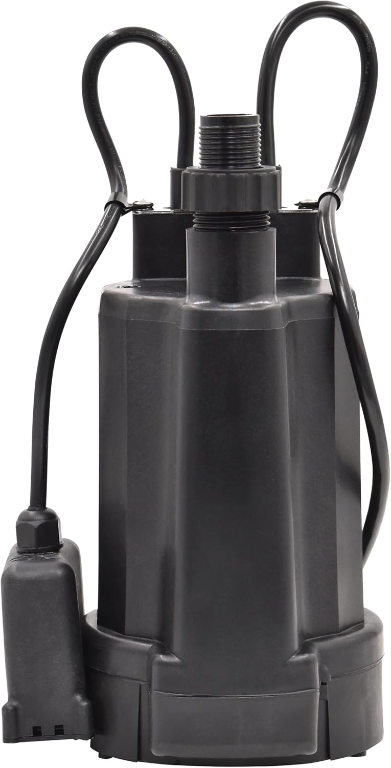 Pompe utilitaire automatique Superior Pump 91246 – 1/4 HP, 1800 GPH