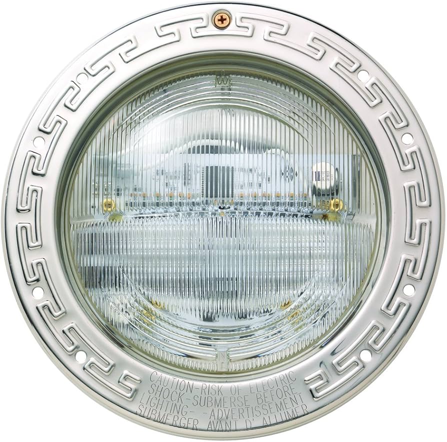 Pentair IntelliBrite 5G White LED Underwater Light – 120V, 30-foot Cable (Equivalent to 500W)