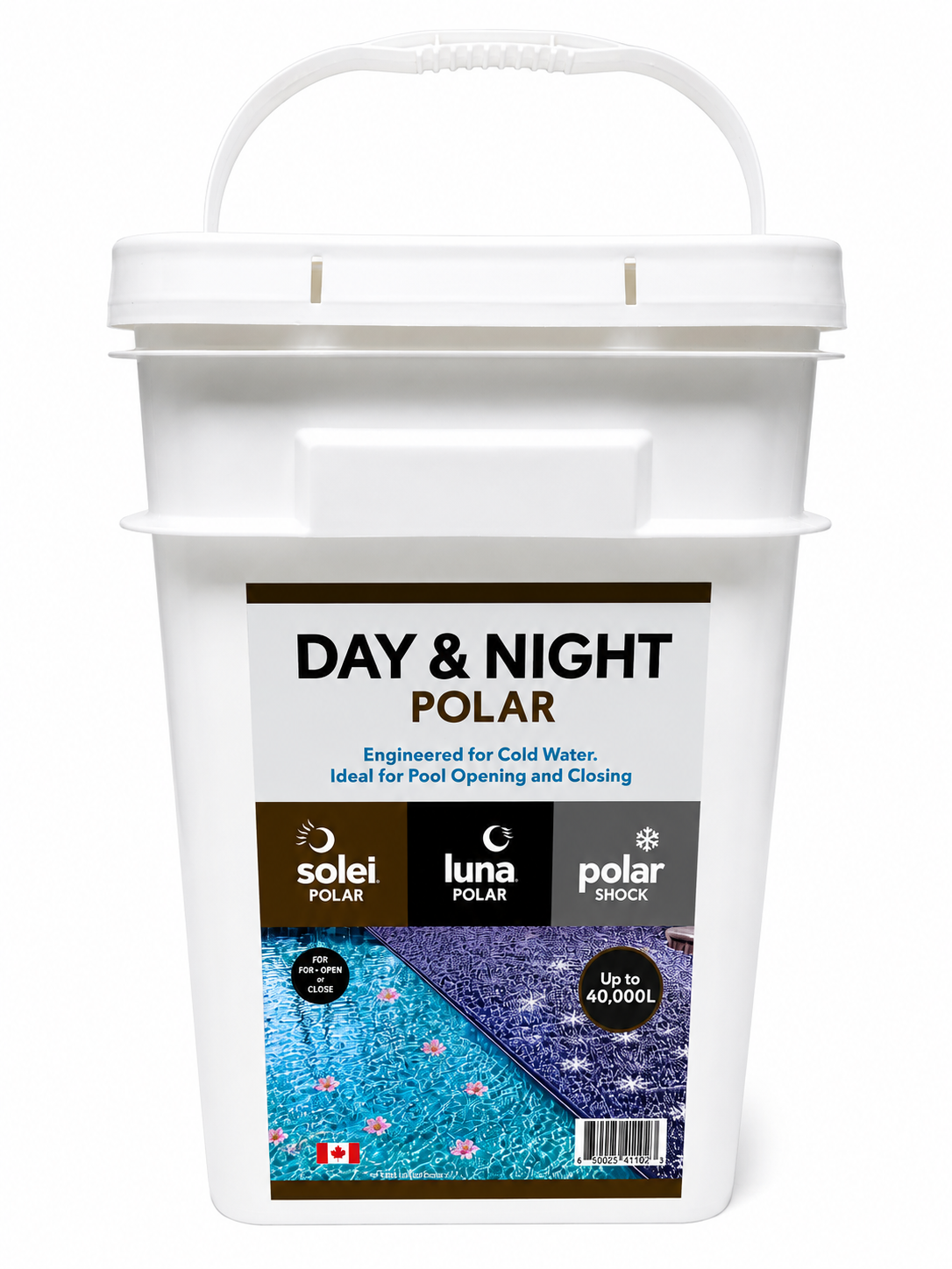 Le Jour et la Nuit Polar – Trousse d’hivernation pour piscine 40 000 L