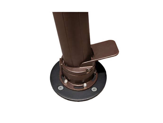 Treasure Garden AMK-C22 – Concrete Mount Kit pour Parasol Déporté AKZP et AG25T