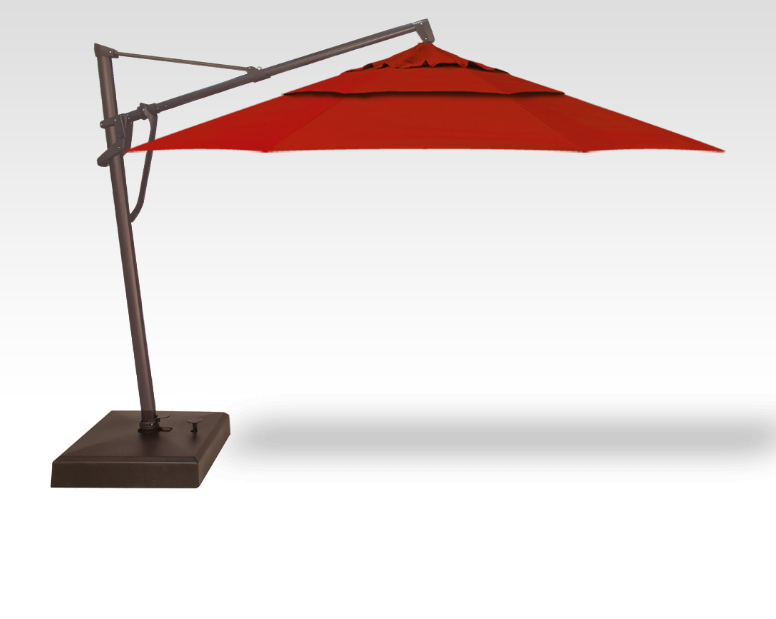 Parasol Cantilever AKZP Plus - Treasure Garden - Red