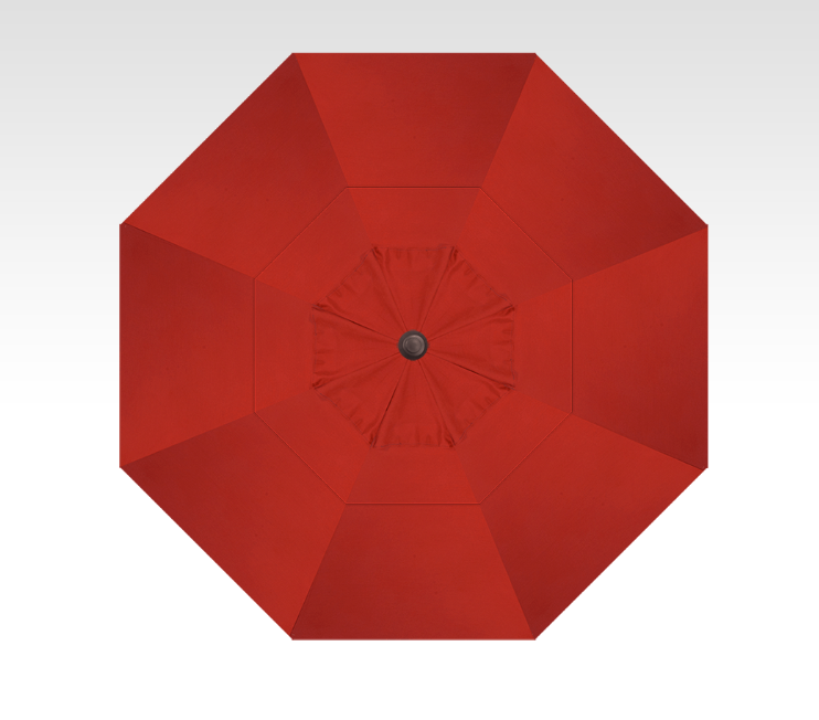 Parasol Cantilever AKZP Plus - Treasure Garden - Red