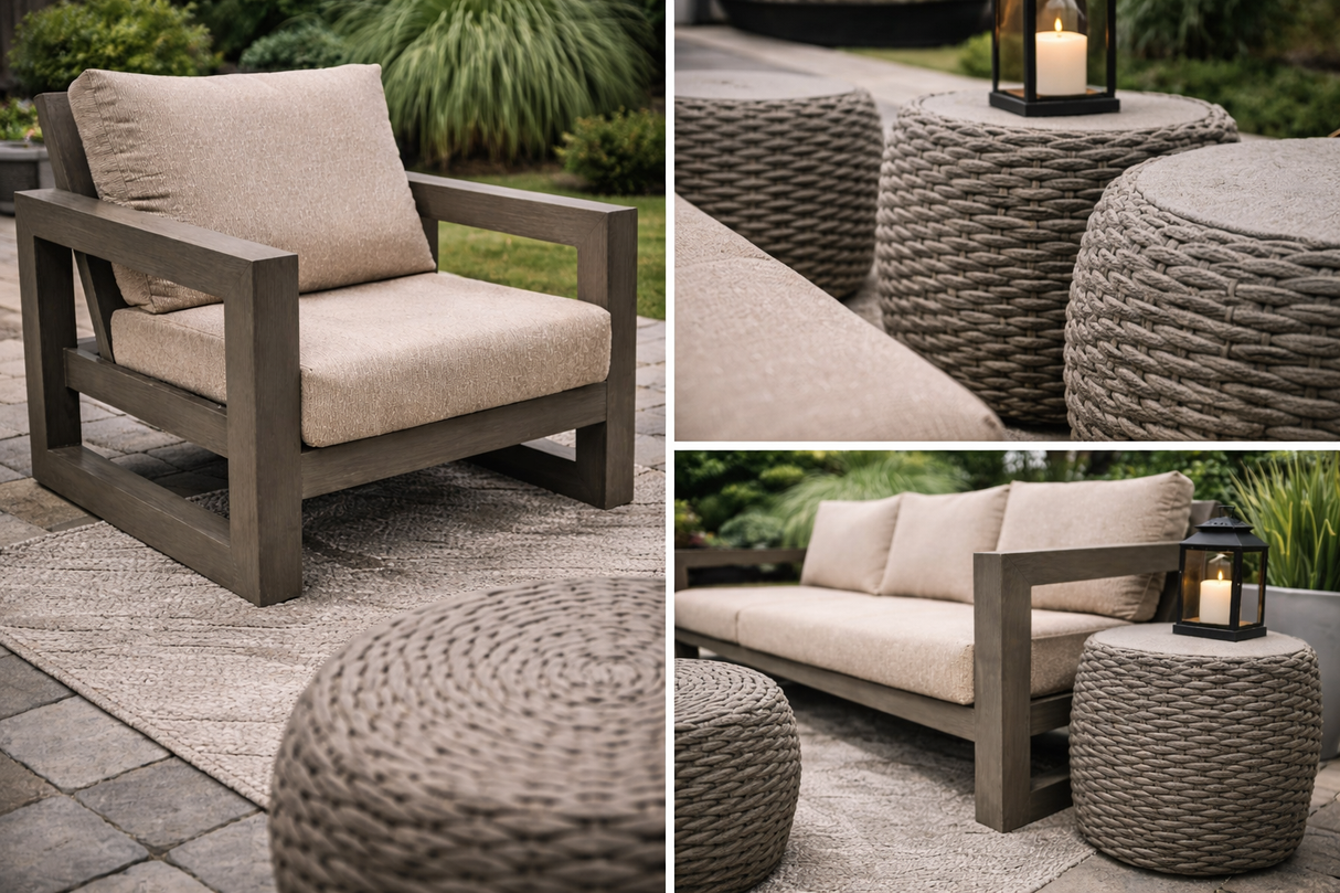 Collection Milano – Ensemble Démonstrateur | Mobilier Extérieur Haut de Gamme