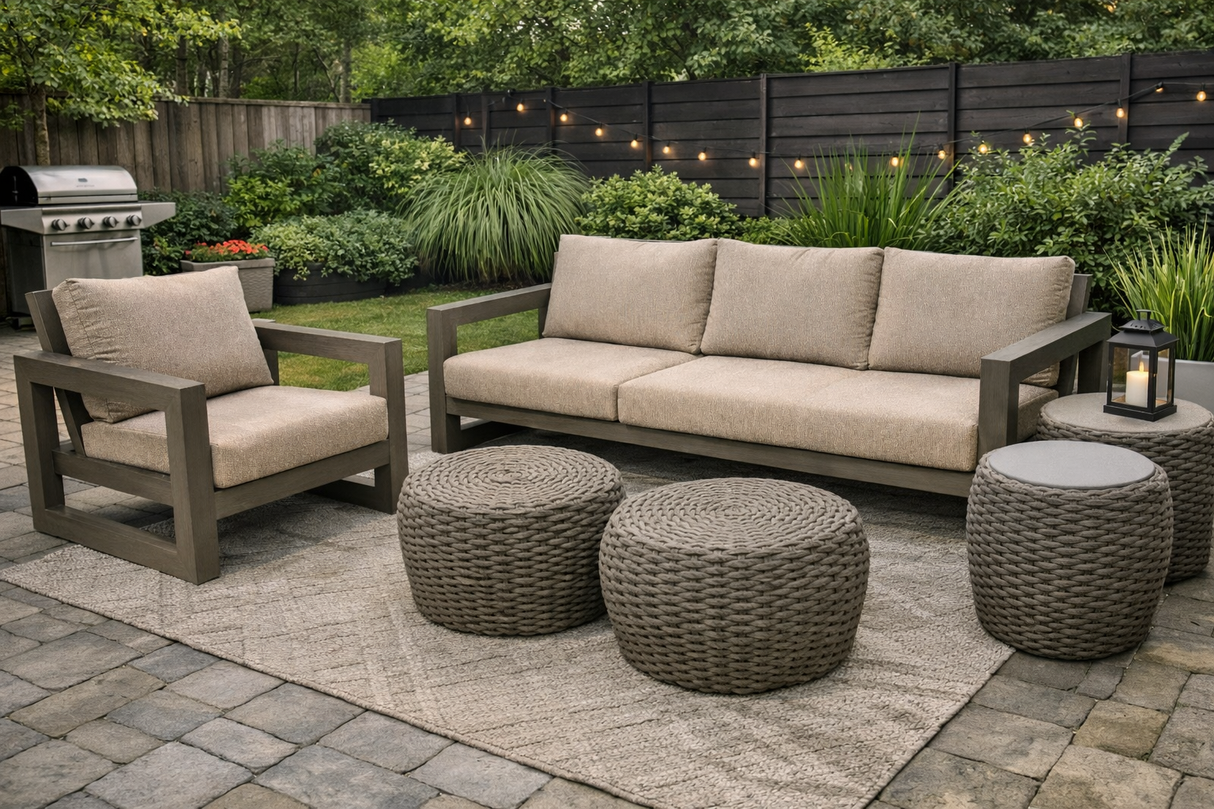 Collection Milano – Ensemble Démonstrateur | Mobilier Extérieur Haut de Gamme