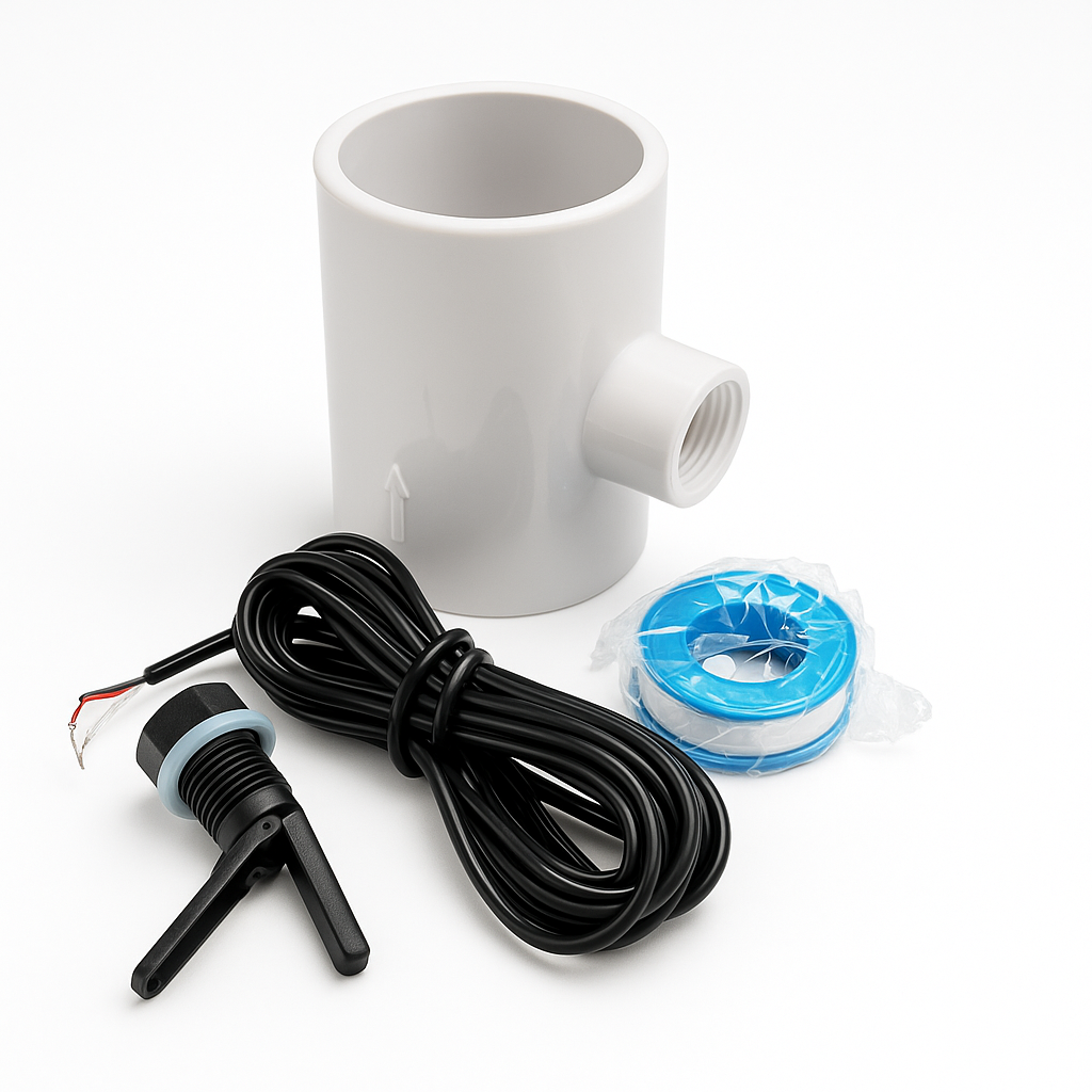 Flow sensor with manifold for Moov MiniSalt