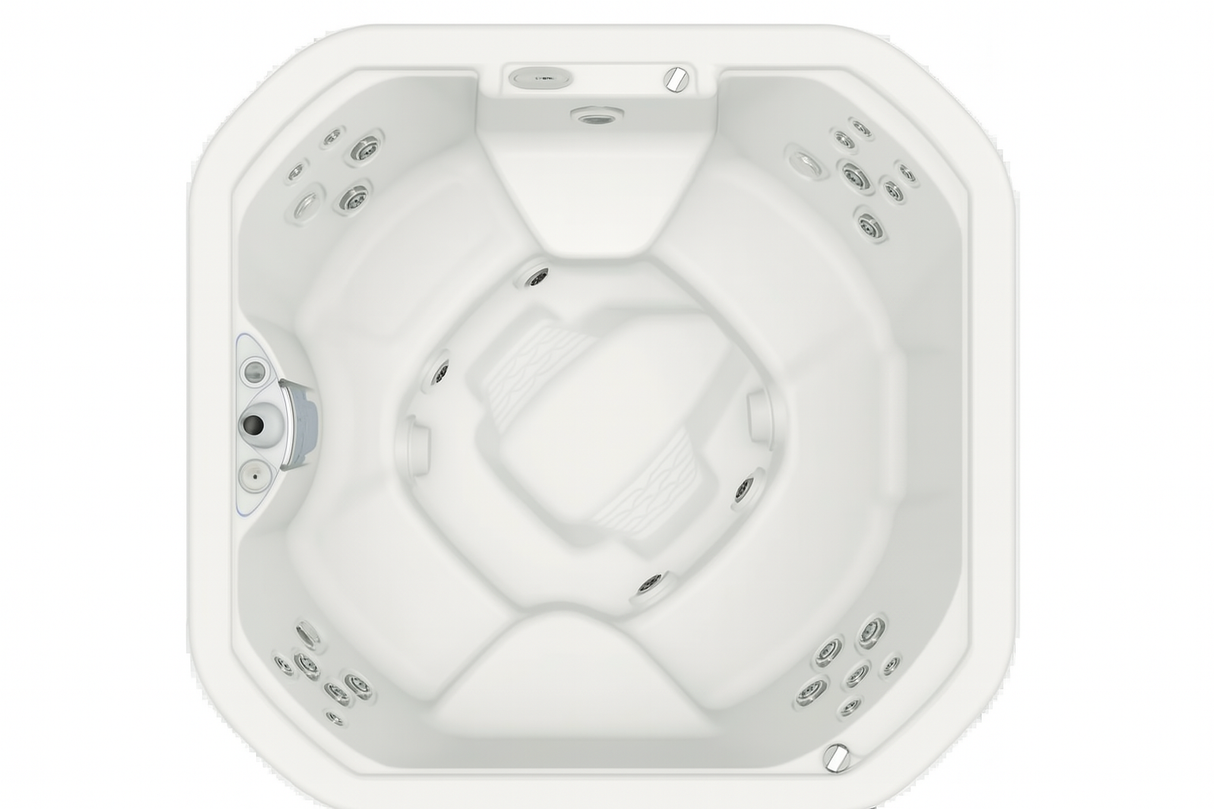 Spa Orion Special Edition 2 Pumps – White & Black (5 seats + Cool Seat)