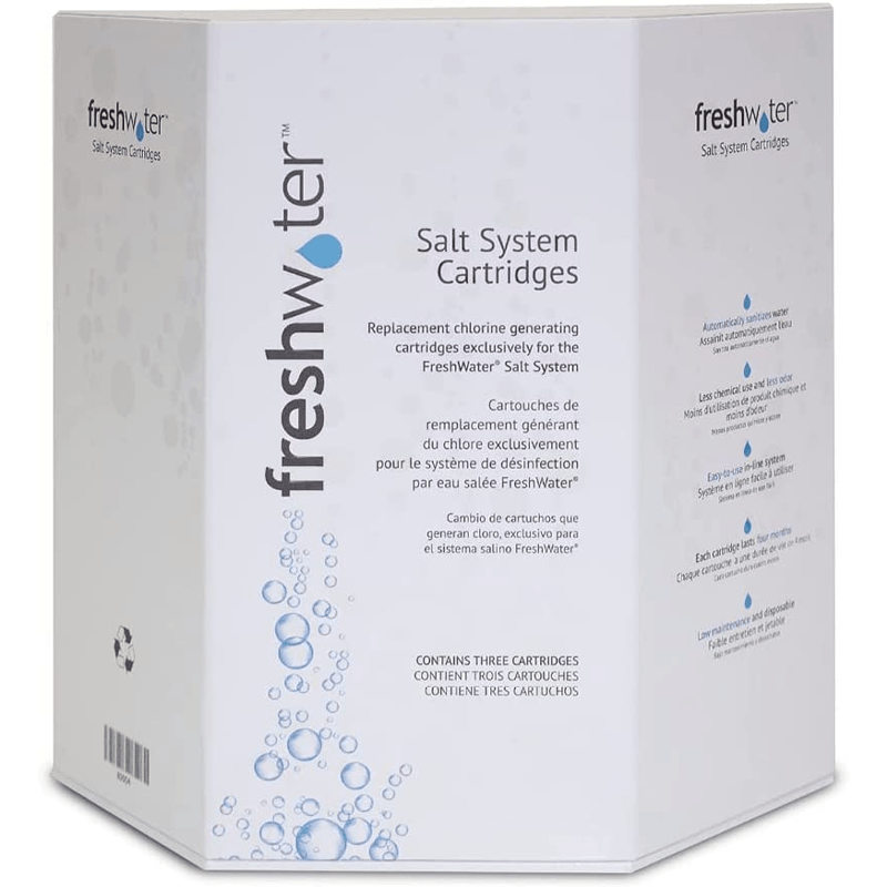 Pack of 3 Replacement Cartridges FreshWater Salt System