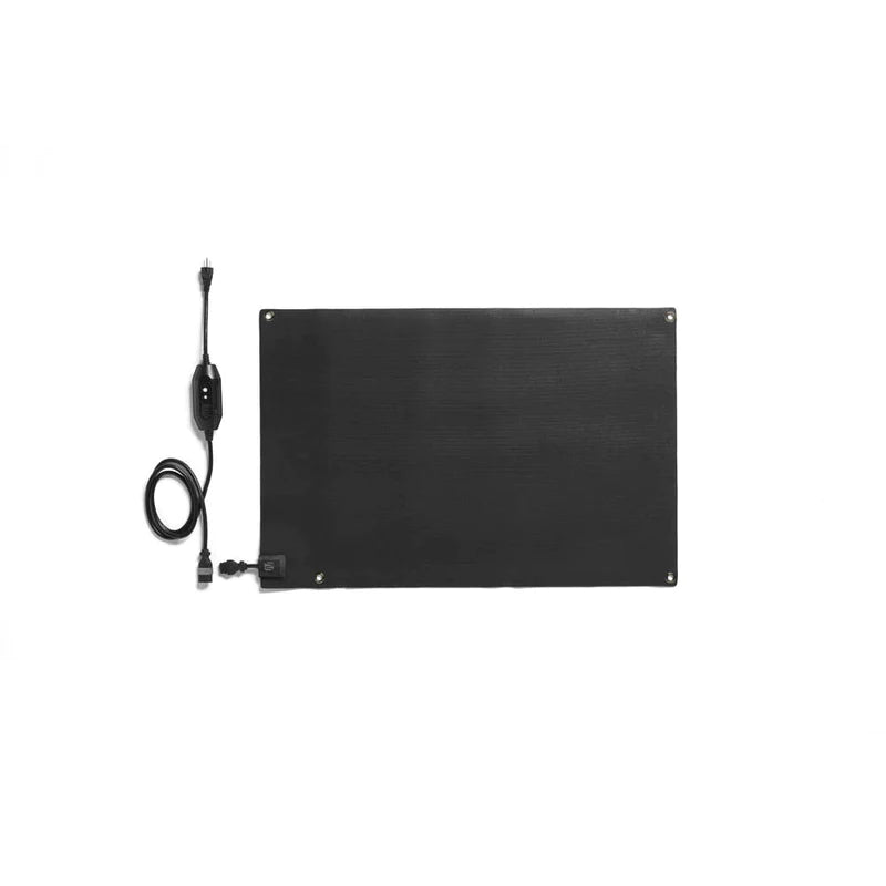 Outdoor heated mat for entrance