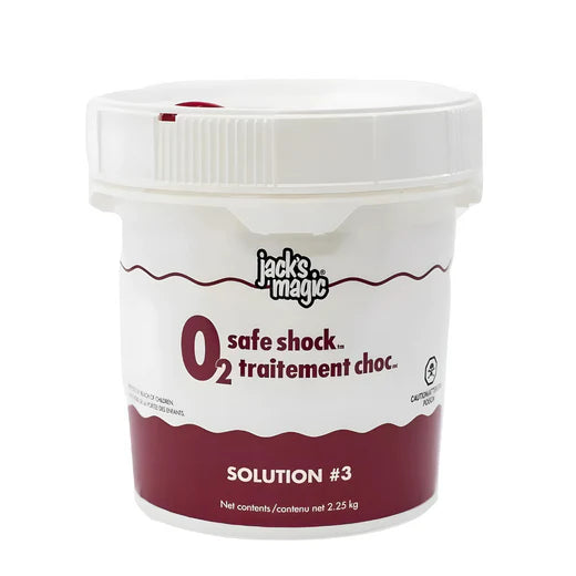 Solution O₂ Safe Shock Jack's Magic – Non-chlorine shock 2.25 kg