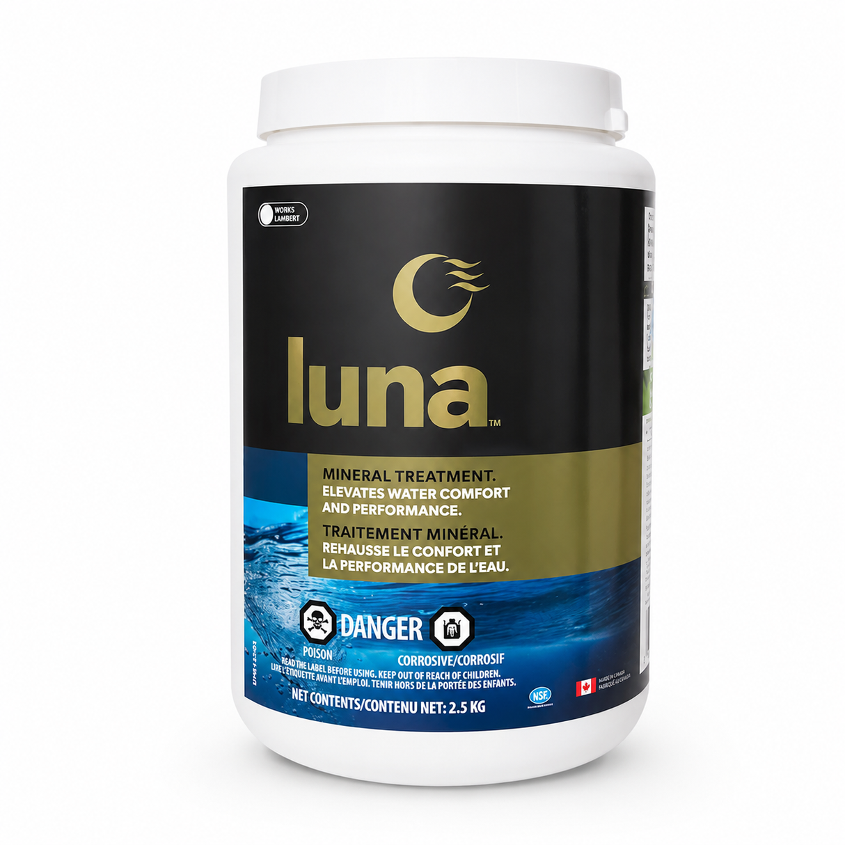 LUNA par Dazzle – Le Traitement Minéral Intelligent pour Piscines