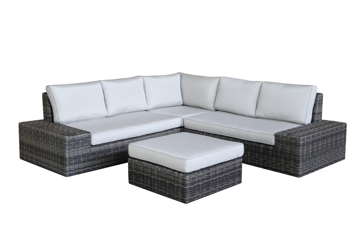 GRAY / SAND COASTAL SECTIONAL (MOSS-0933GB)