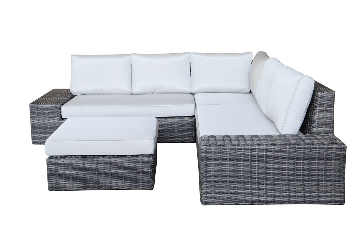 GRAY / SAND COASTAL SECTIONAL (MOSS-0933GB)