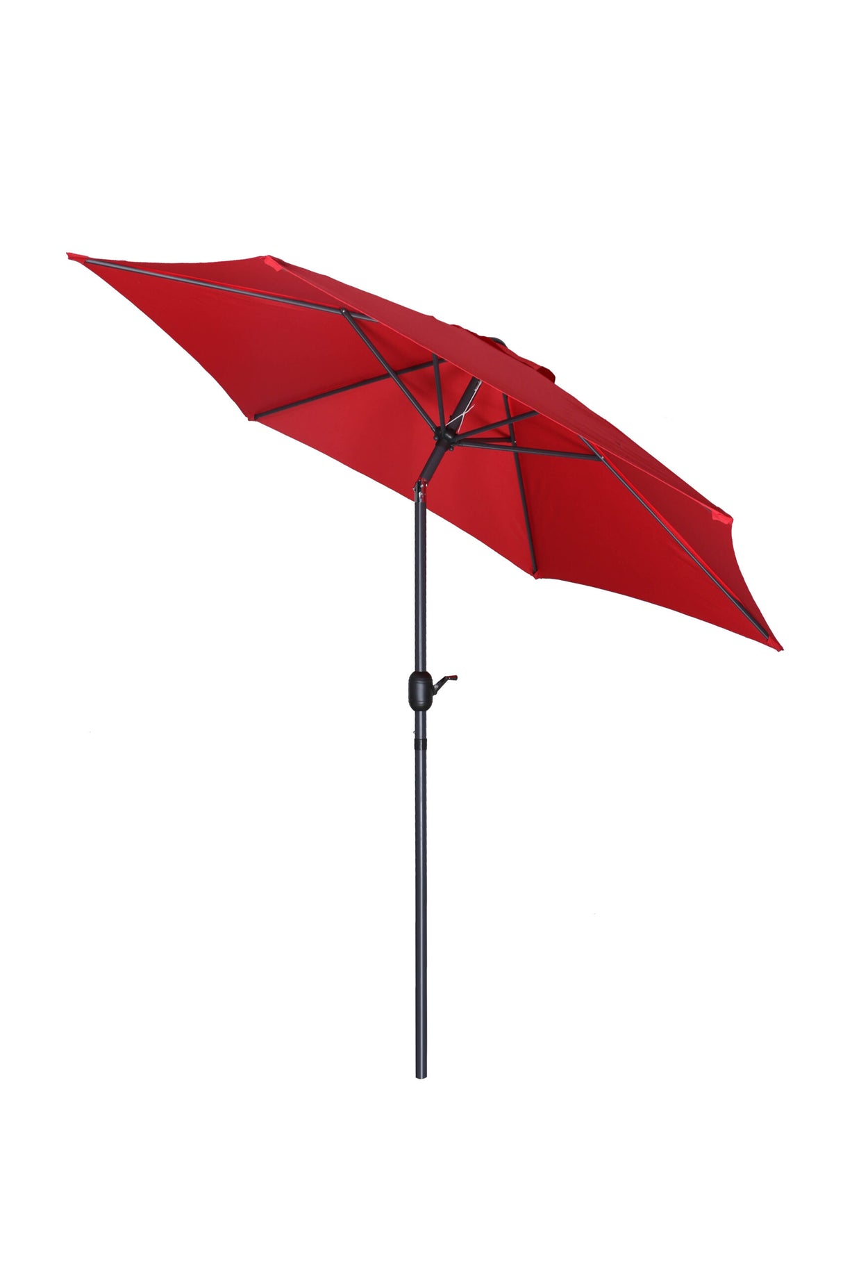 9' Tilting Parasol - Moss Red Collection