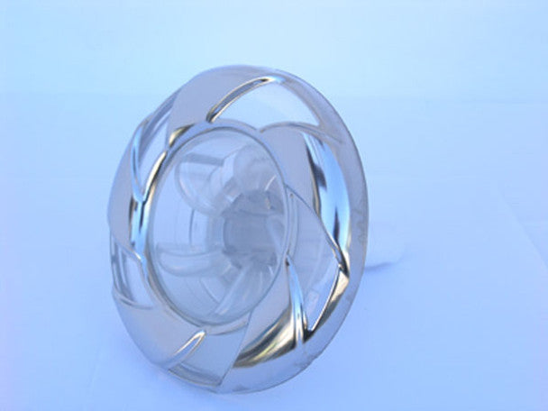 Cal Spa 5" Power Storm PSR Spa Jet – Candy Cane Model with Grooved Jets (PLU285052W)