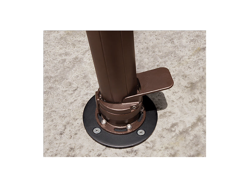 Treasure Garden AMK-C22 – Concrete Mount Kit pour Parasol Déporté AKZP et AG25T