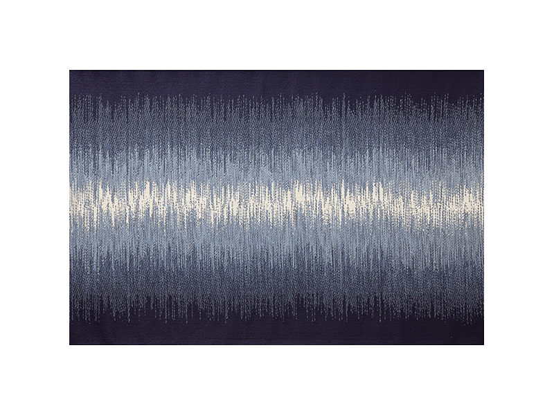 Tapis extérieur Reflections Ocean Blue – Dégradé bleu style ombré