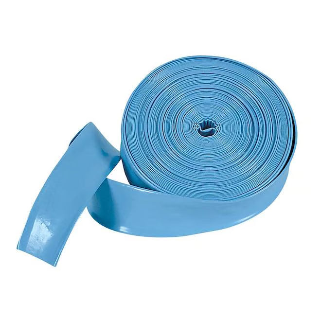 CPA pool drain hose – 1 1/2 in x 100 ft – Blue