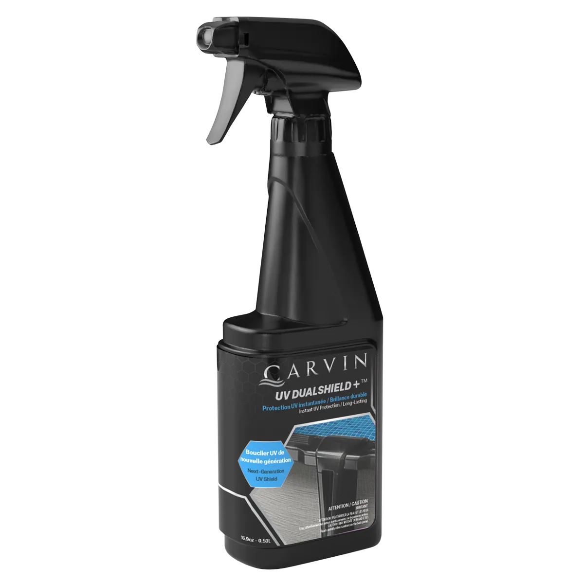 Carvin UV DualShield+ 500 ml – UV protector for pool surfaces and outdoor furniture
