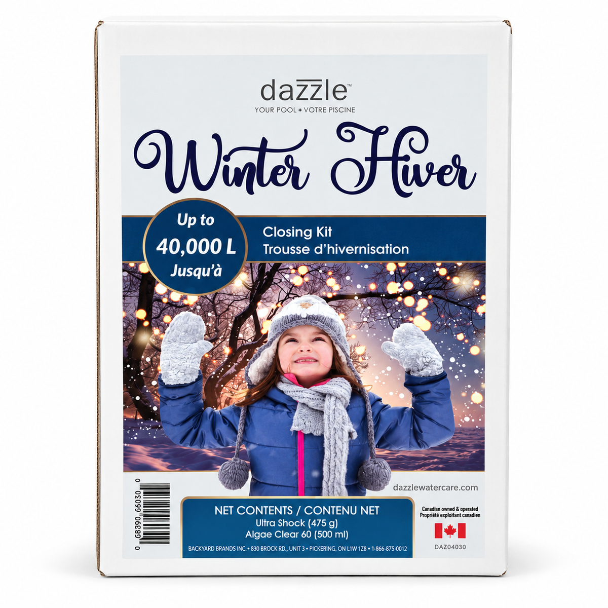 Dazzle Premium Winterization Kit – Ultimate Protection for Pools up to 40,000 Liters