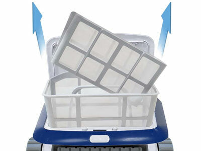 Robot nettoyeur de piscine REVA - Gyroscope intégré