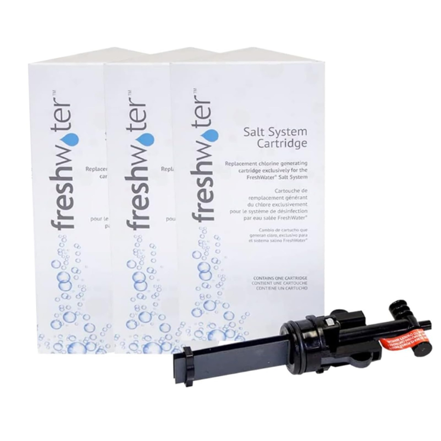Pack of 3 Replacement Cartridges FreshWater Salt System