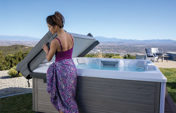 Hot Spring® Aria & Vanguard 2023–2025 Replacement Cover – Gray (SKU: 1931938C-301)