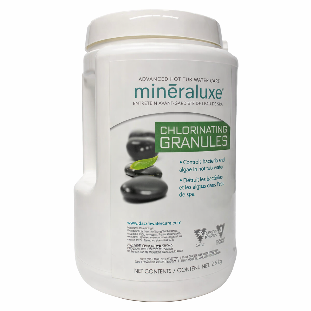 Granules de Chloration Stabilisés Mineraluxe – 2,5 kg