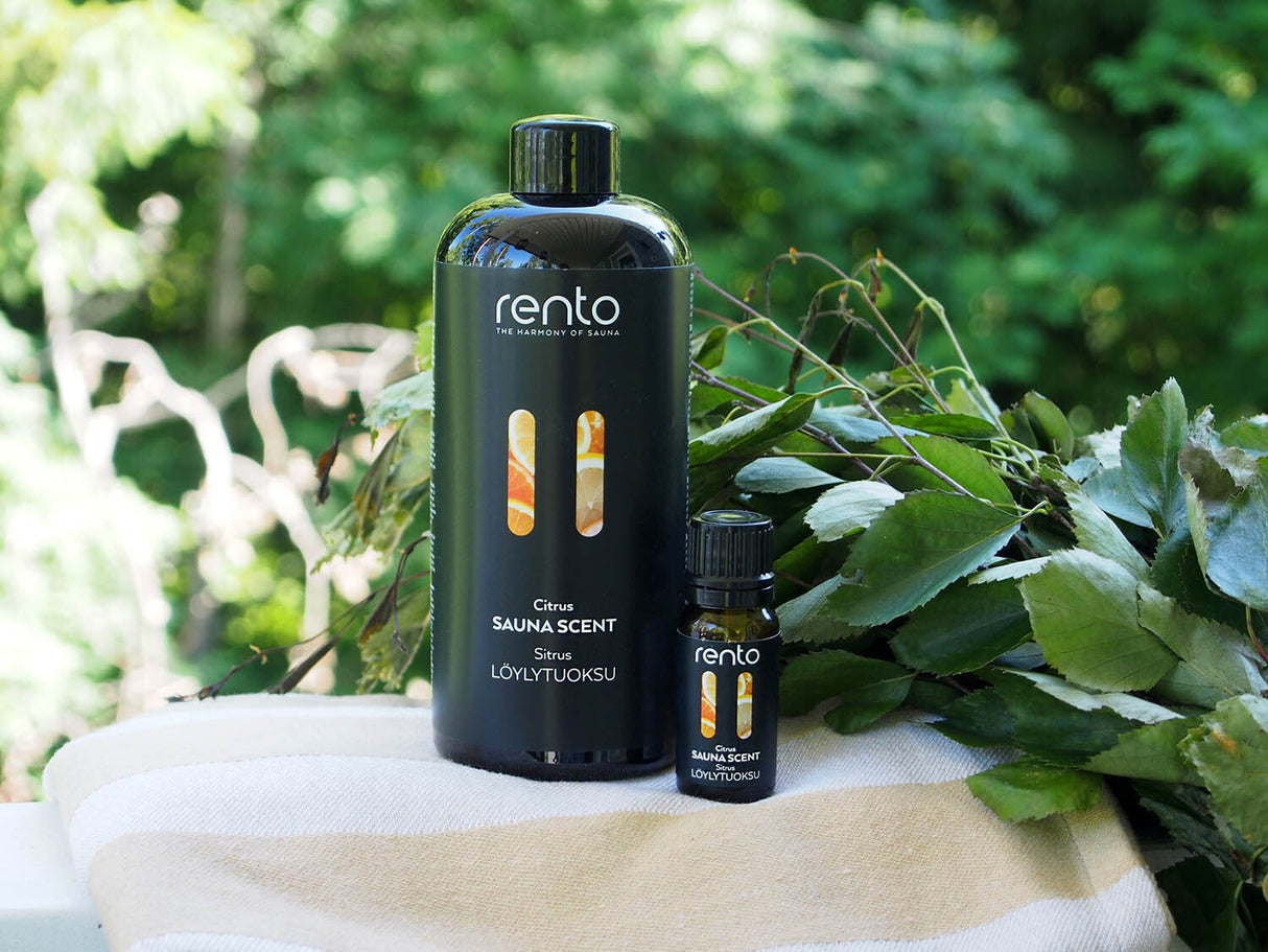 Sauna Perfume RENTO Citrus – Refreshing Aromatherapy for Sauna – 400 ml