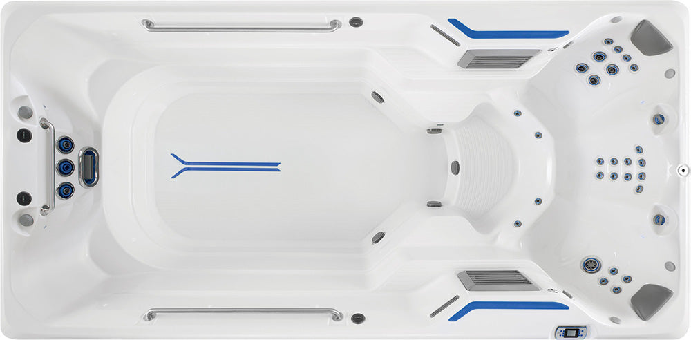 X500 · Endless Pools — vue de dessus