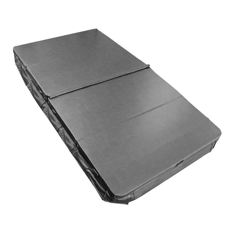 Cover for Swim Spa Calspas 93" x 151" (4 sections) – Dark Gray Cal Armor