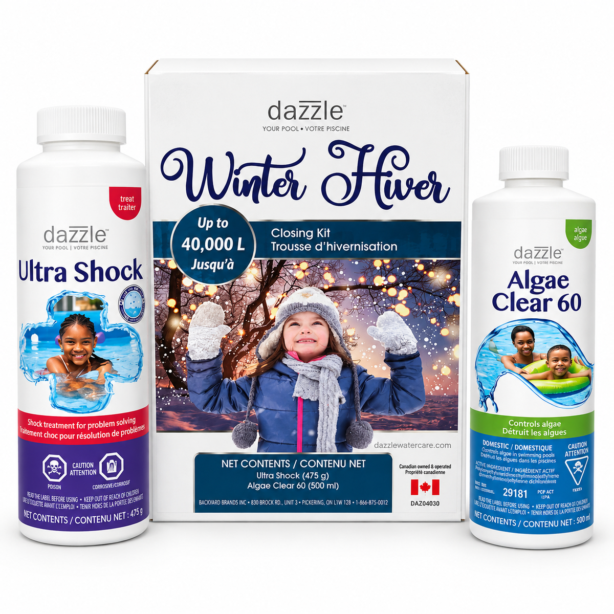 Dazzle Premium Winterization Kit – Ultimate Protection for Pools up to 40,000 Liters