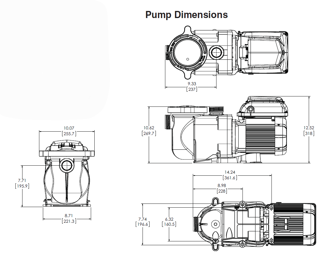 SuperFlo VST Pump โ Trade Grade Model