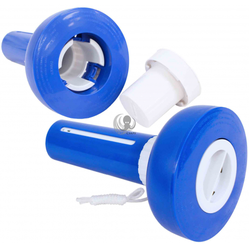 Deluxe Floating Dispenser for Spa – 1'' Chlorine or Bromine Tablets