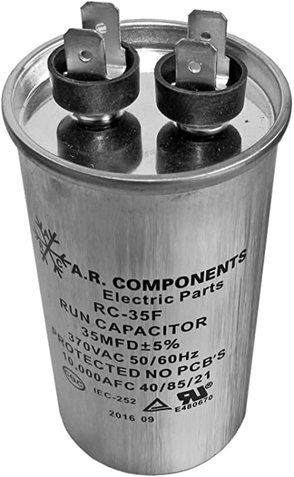 Electric motor capacitor