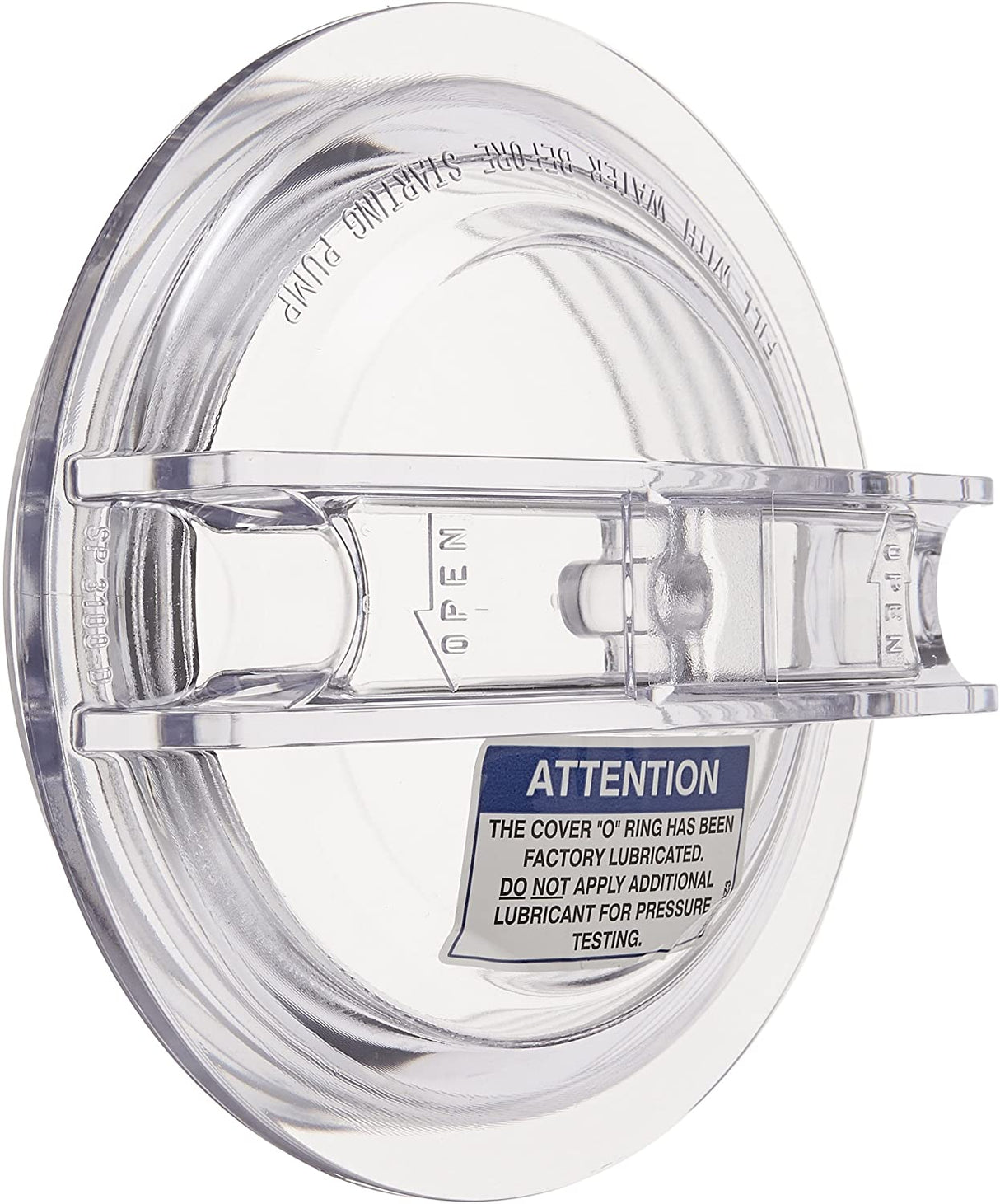 Hayward SPX3100D Pump Cover - Clear Acrylic for Super II Pump