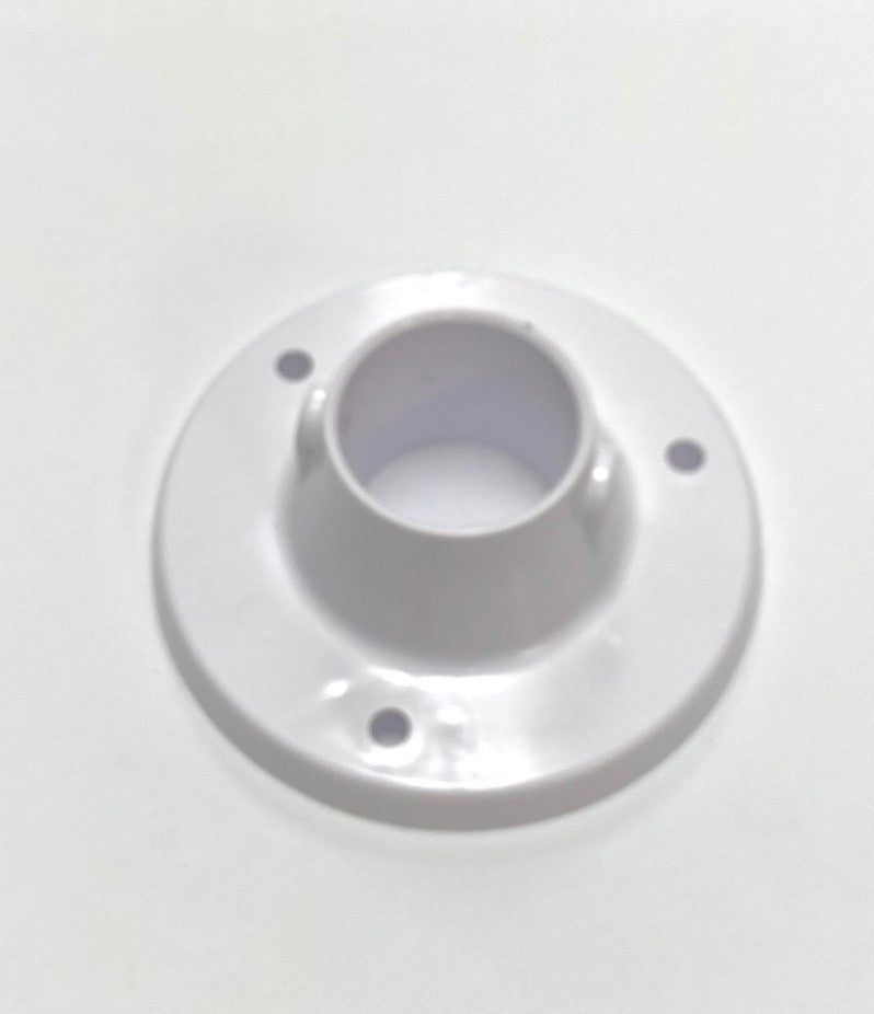 Ancrage de plastique blanc