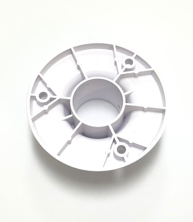 Ancrage de plastique blanc