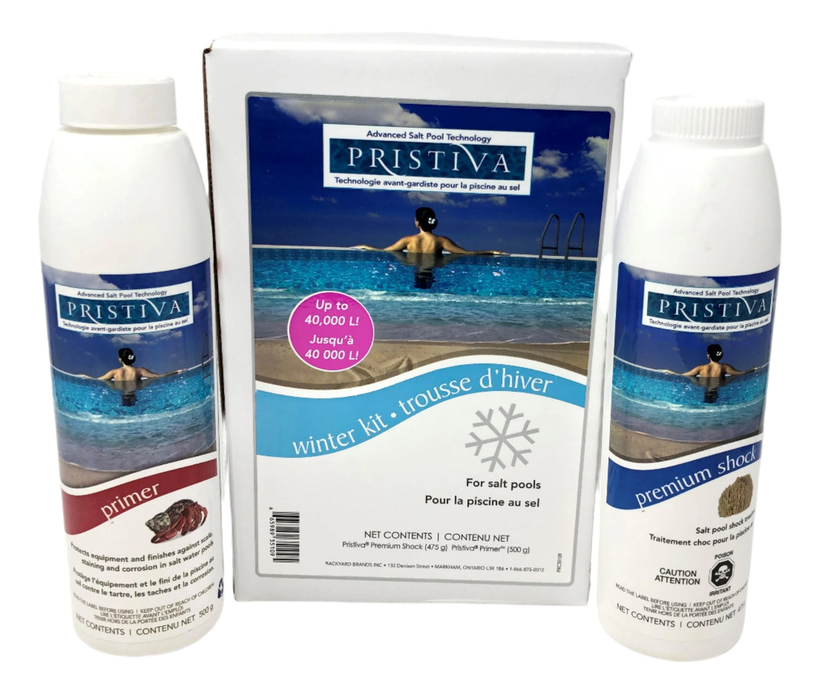 Pristiva Salt Pool Winterization Kit – Complete Protection for Pools up to 40,000 Liters