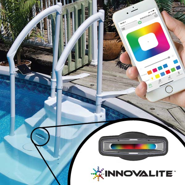 Innovalite bluetooth light for above-ground pools
