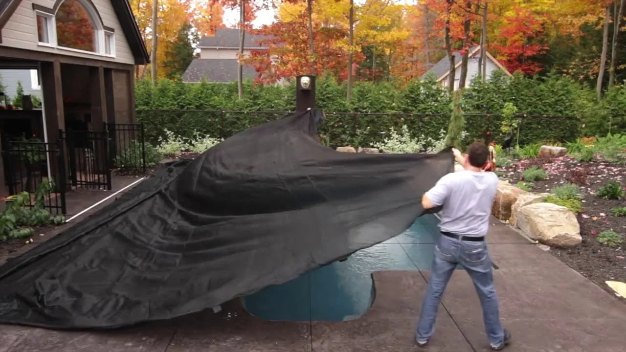 Toiles hivernales pour piscine