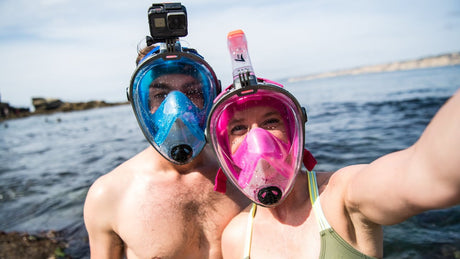 Masque et lunette pour piscine