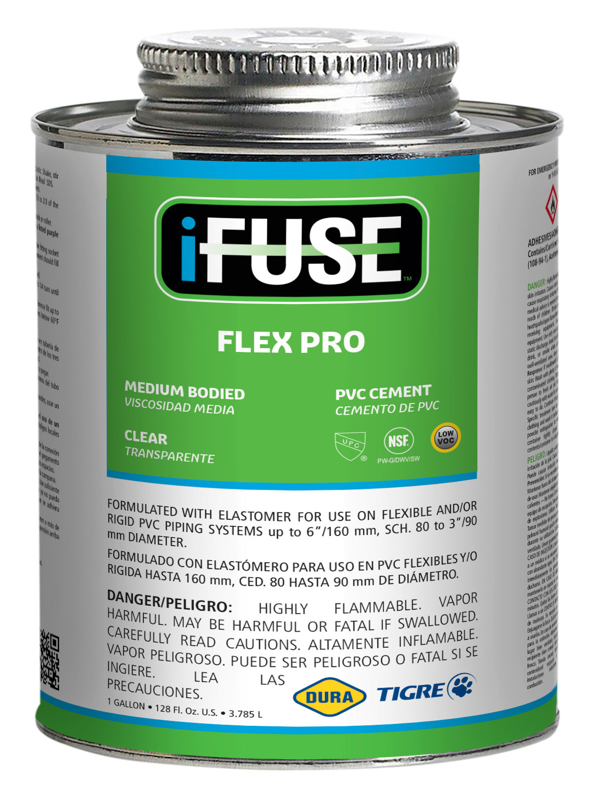 Colle Plomberie Dura IFUSE Clear Flex Pro IFPT160 – Ciment PVC Format Pinte