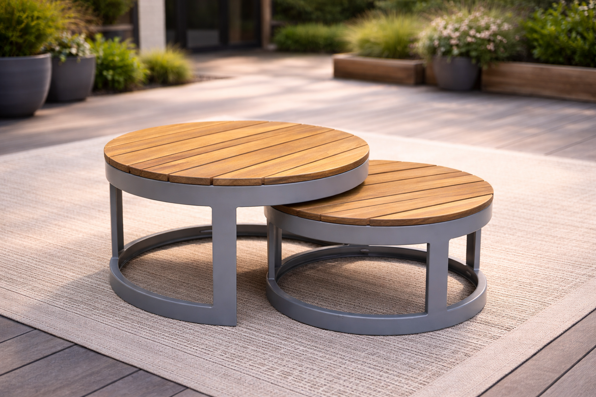HomeGuard Outdoor Teak Side Table